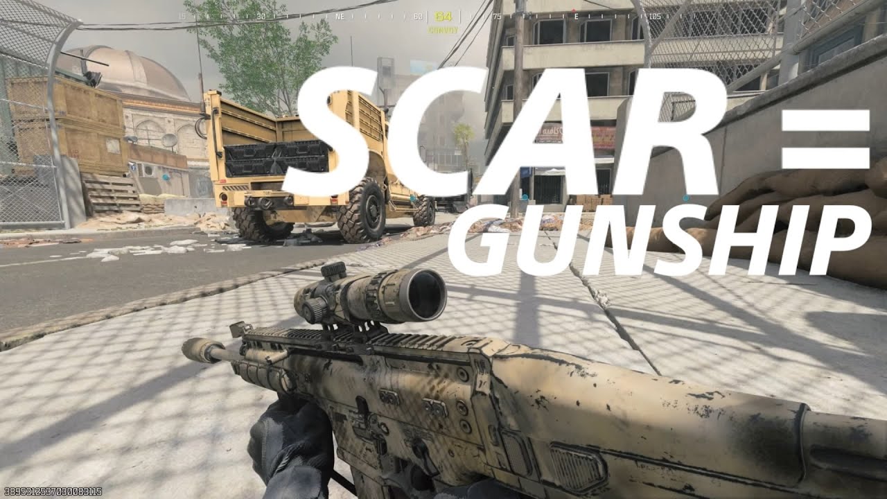 SCAR = Gunship In Invasion Map | Call of Duty Modern Warfare 3 Hardcore ...
