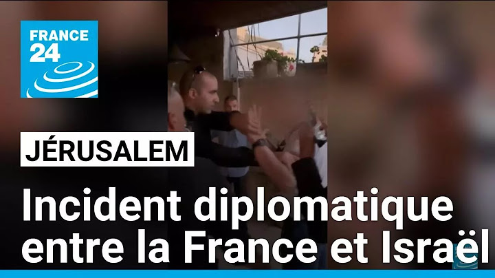 Incident diplomatique entre la France et Israël à Jérusalem, deux gendarmes brièvement arrêtés