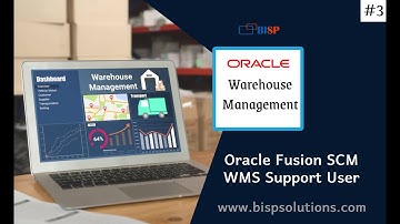 Oracle Fusion SCM WMS Support User | Getting Started with Oracle Warehouse Management Service | WMS