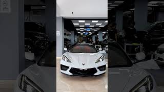 Chevrolet Corvette 2LT Coupe gets PPF Protected by Coloured Ultimate Series at Sehgal AutoSpa.