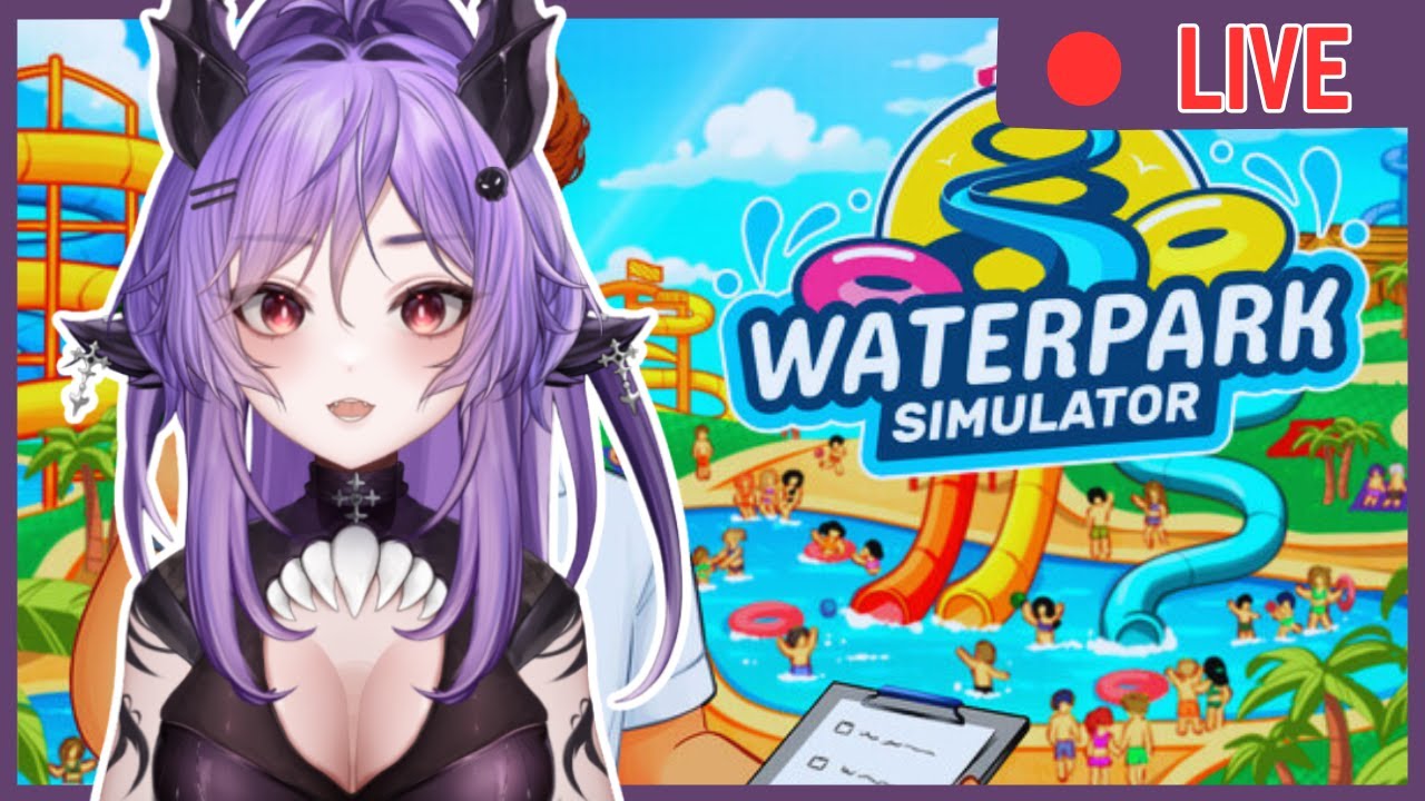NEW WATERPARK! | Waterpark Simulator