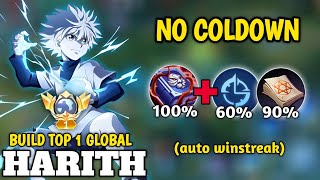 UPDATE!! TUTORIAL HARITH NO COOLDOWN UNTUK PEMULA ! KALIAN WAJIB COBA COMBO INI - MLBB