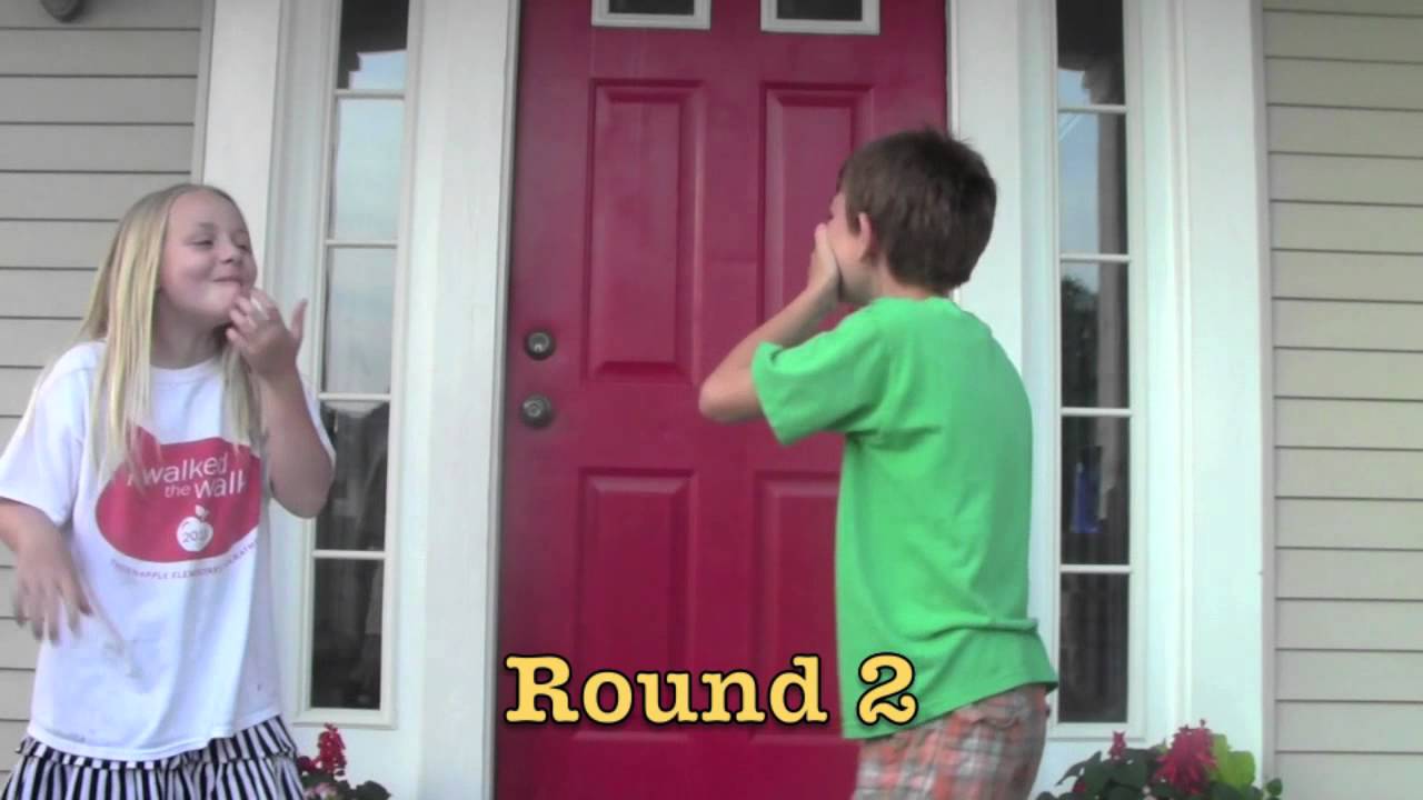 The Spitting Water Challenge - YouTube