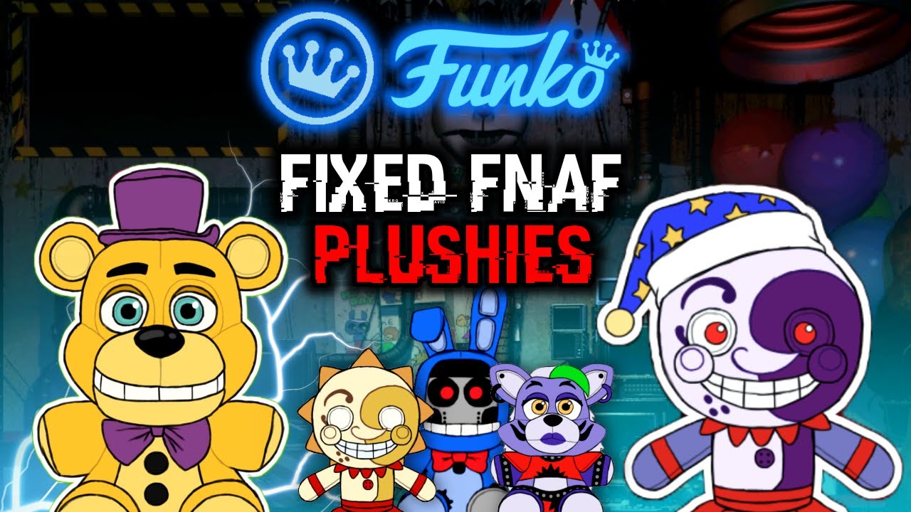 Turning my FNAF Plushies into Fidget Toys 