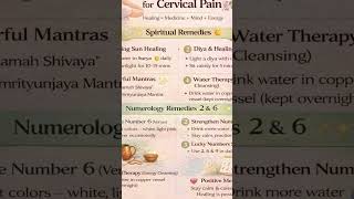 #cervicalpain #painrelief #painkiller #cervical #cervicalheadache #pain #spritualhealing #numerology