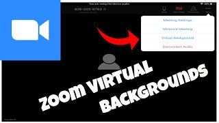 How to put a virtual background on in zoom (iphone ipad)