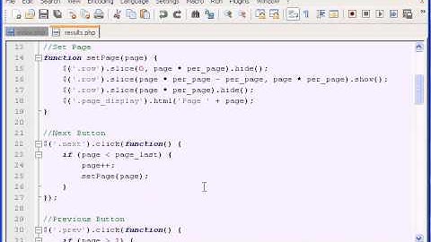 MySQL Pagination with PHP & jQuery (Part 6 of 7)