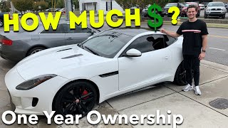 One Year Ownership Review! How Much Has it Cost Me to Drive This FType R For One Year?