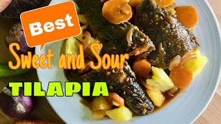 Sweet and Sour Fish | EASY SWEET SOUR SAUCE | Tilapia Recipe