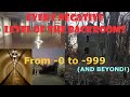Every discovered negative level of the backrooms from 0 to 999 and beyond