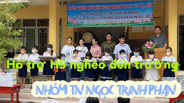 Hổ trợ Học sinh Nghèo khó khăn   . Trường tiểu học Phú Long - Tân Phú Đông, Nhóm TN Ngọc Trinh Phan