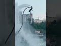 Экстимальное флайборд шоу в Перми на Каме/Flyboard show. flying people