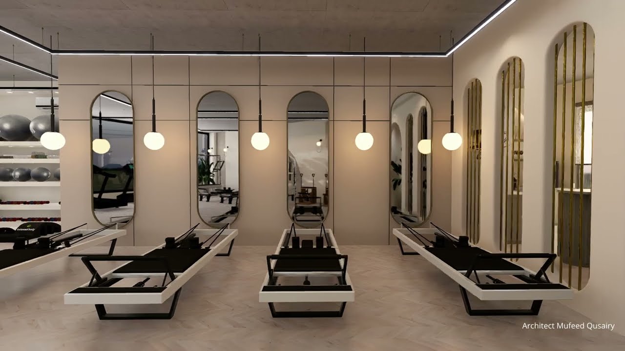 Pilates Studio Design - تصميم صالة بيلاتس