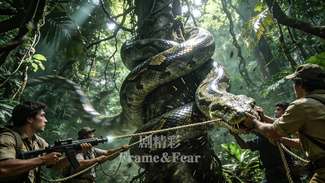 Команда экспедиции поймала гигантского питона и уничтожила исследовательскую базу.