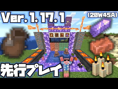 【マイクラ】Ver1.17ではシュルカーが無限に増やせるようになりました【Ver1.17.1】【アプデ情報】