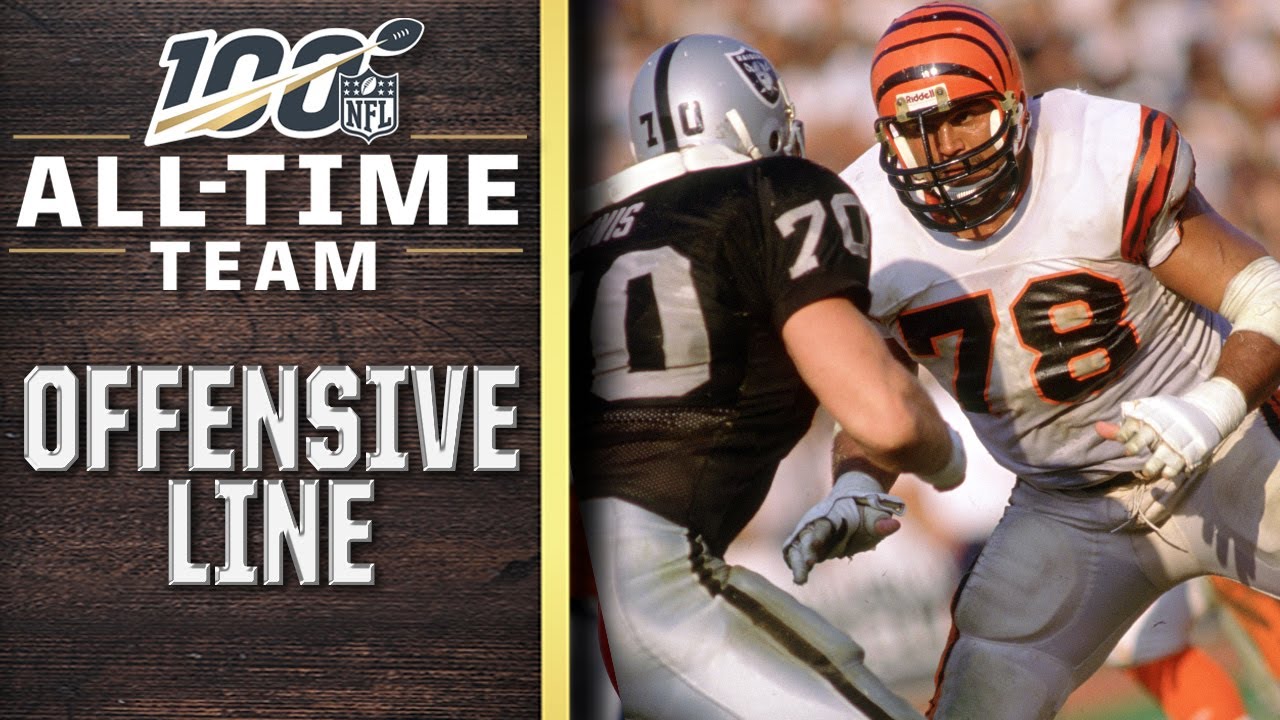 100 All Time Team Offensive Line Nfl 100 Youtube