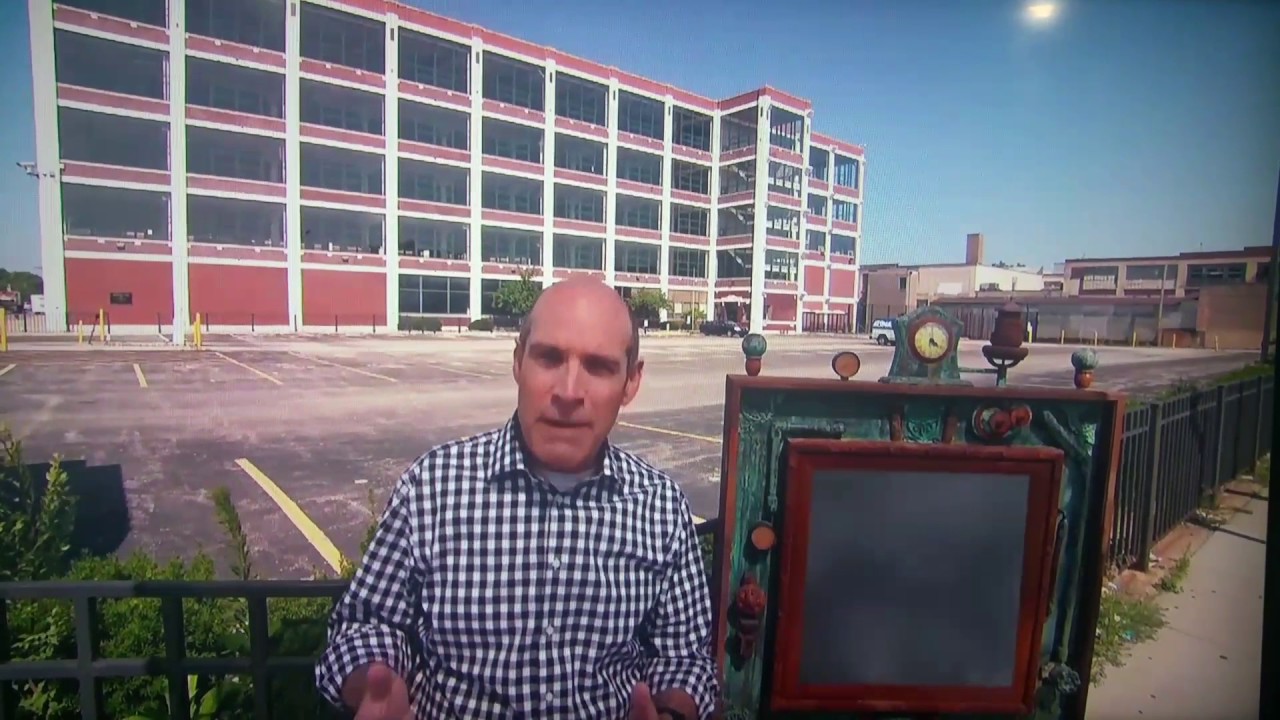 Diversey and Pulaski corner waterfall. YouTube