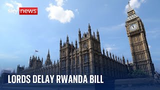 Lords delay Rwanda bill to next week in blow to Rishi Sunak's agenda screenshot 3