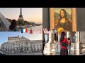 【一人旅？】🇫🇷🥐Paris Vlog🗼🗞️ルーブル美術館とクルーズ船🚢🌙