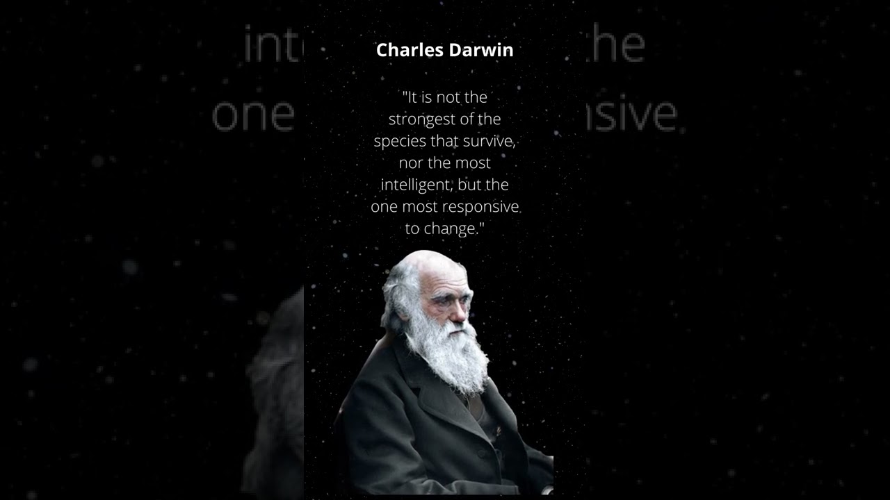 Best Charles Darwin Quotes about life survive