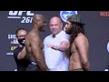 UFC 261 Weigh-Ins: Kamaru Usman vs. Jorge Masvidal Staredown - MMA Fighting