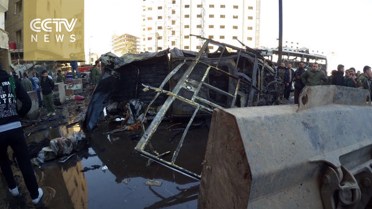 Three blasts kill at least 45 near Shiite shrine in Damascus