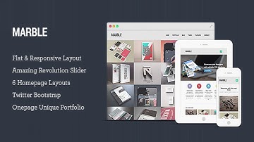 Marble - Flat Responsive HTML5 Template | Themeforest Website Templates and Themes