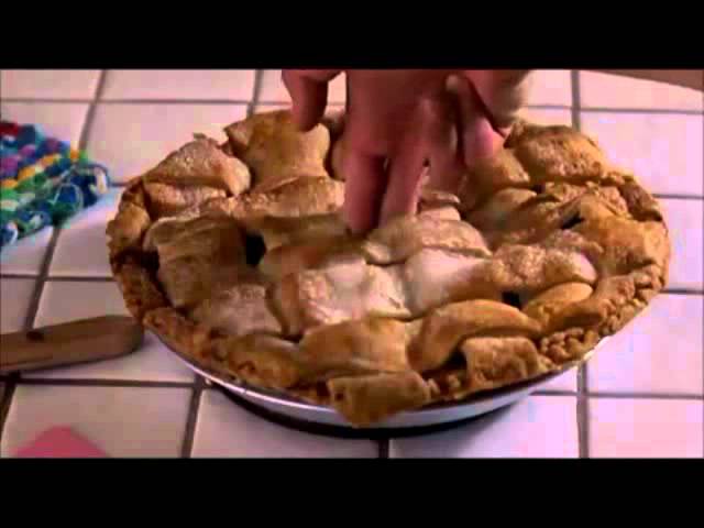 Sex with food pie Moms fucked fast and deep