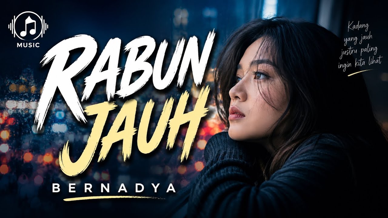 Bernadya - Rabun Jauh (Lyric Lagu) | Lagu Viral Indonesia 2026 - YouTube