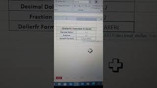 Excel DOLLARFR Formula Trick 💰 | Seconds me Fraction Convert 🔥 | Must Know Excel Formula #fractions