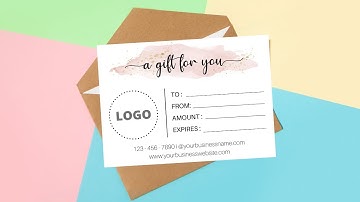 How To Edit Your Gift Card With Canva