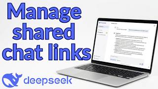 DeepSeek Shared Chat Links Management 2026: The Ultimate Complete Step By Step Privacy Tutorial!!