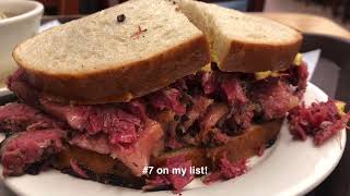 THE GREATEST DISHES IN NEW YORK #7: PASTRAMI ON RYE!