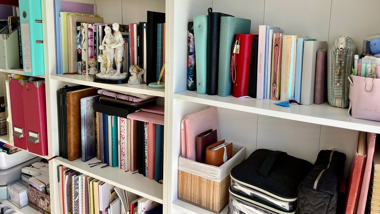 🔥ОБЗОР организации 250+ блокнотов и планеров: архив, коллекция, канцелярия 