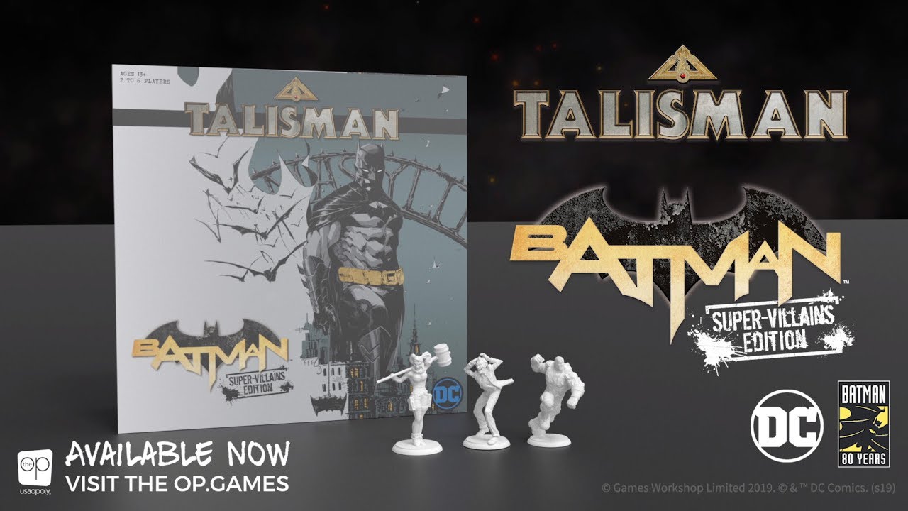 Talisman: Batman™ Super-Villains Edition | Official Available Now  Announcement - YouTube