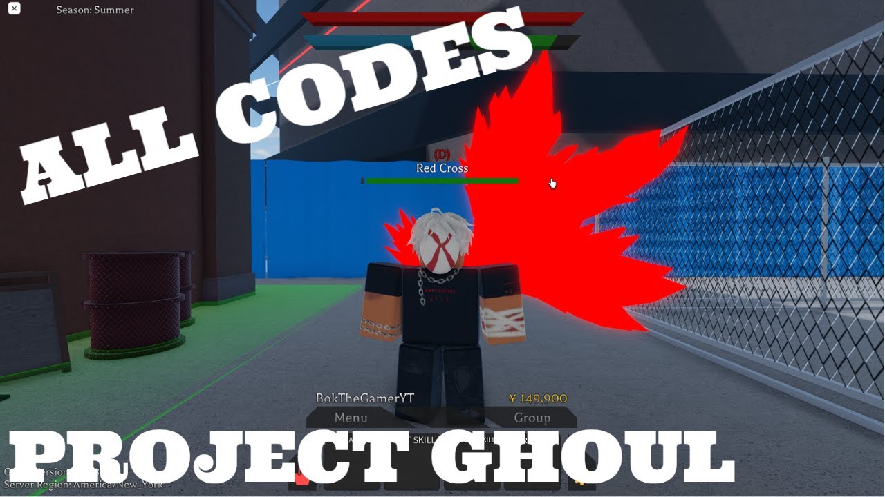 NEW* ALL WORKING FREE CODES PROJECT GHOUL ROBLOX