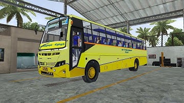 New Tnstc ultra deluxe rebuild bus mod #newmodforbussid #bussidnewmods #tnstc #trending