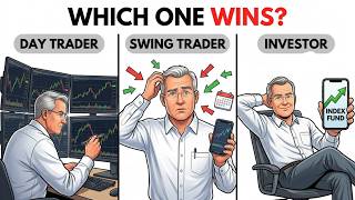 DAY TRADER vs SWING TRADER vs INDEX INVESTOR — THE REAL MATH