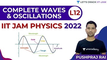 Complete Waves and Oscillations L12 | IIT JAM Physics 2022 | Let