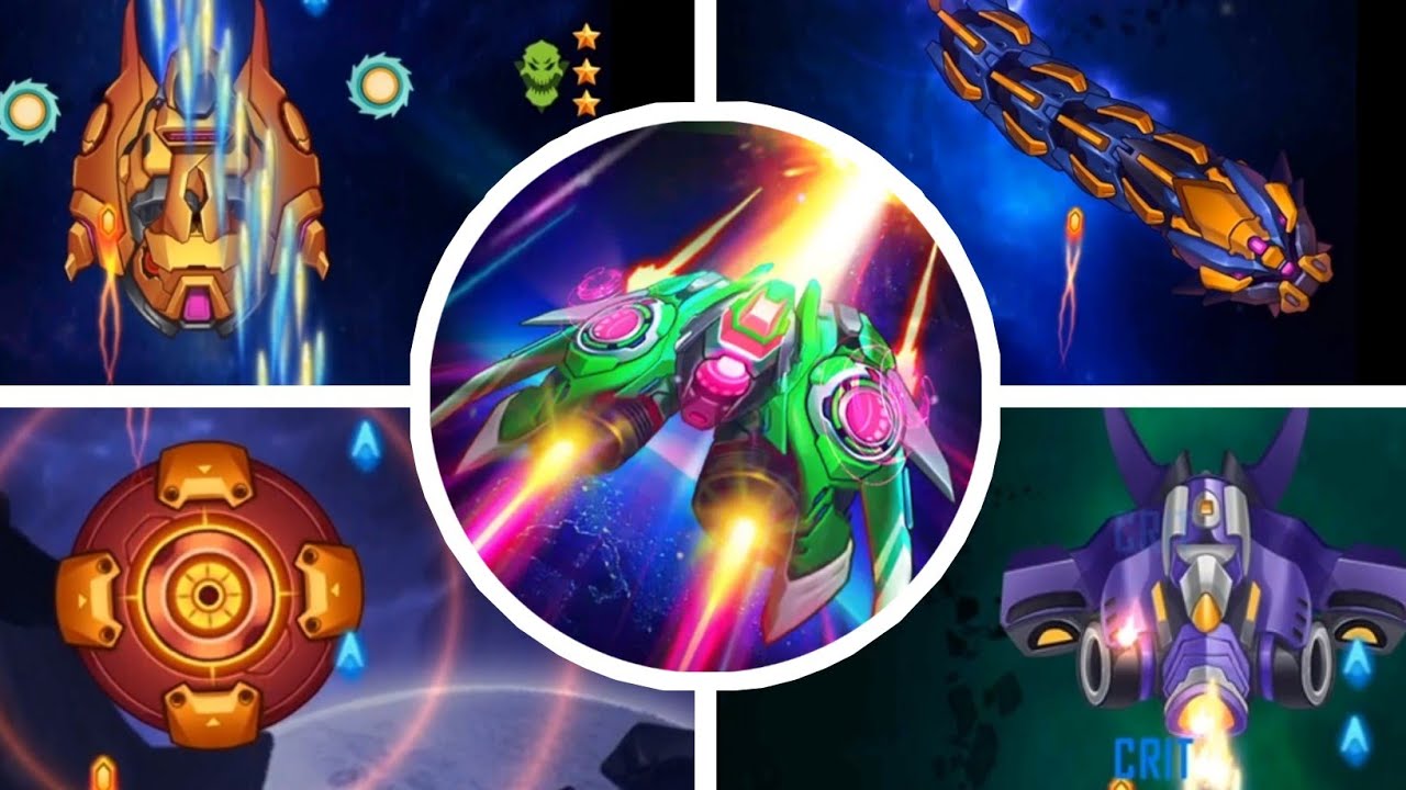 Wind Wings: Space Shooter All Bosses (Upto Level 100)