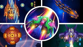 Wind Wings: Space Shooter All Bosses (Upto Level 100)