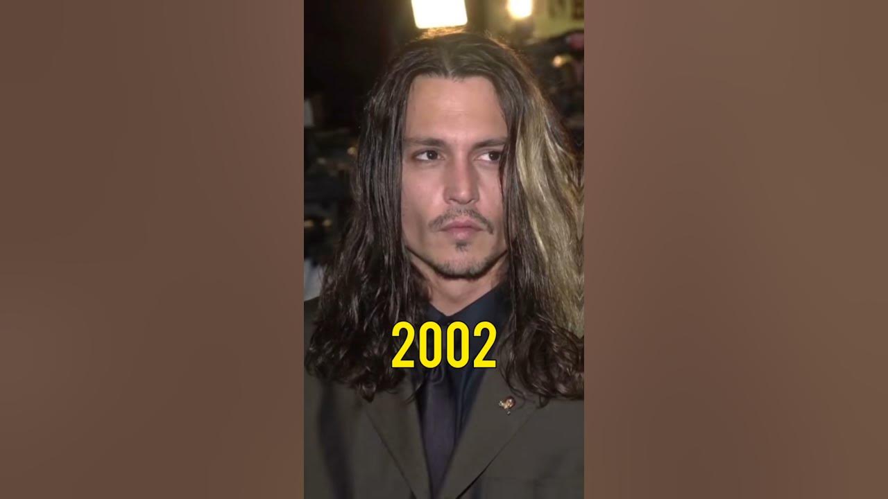 Johnny Depp from childhood until now #evolution #shorts #johnnydepp ...