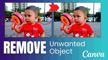 Remove Unwanted Object from Image with Canva Magic Eraser