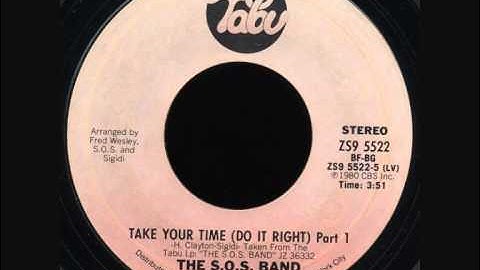 Thumbnail of The S.O.S Band - Take Your Time (Do It Right)