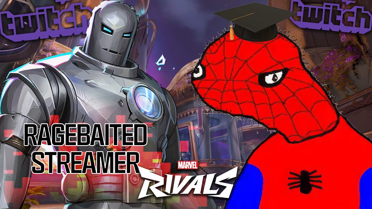 Ragebait Spiderman DESTROYS a Twitch Streamer & Makes Them RAGE.. 😡🕷️