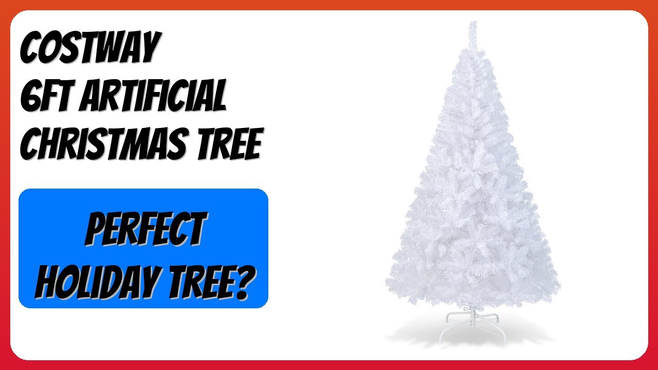 REVIEW (2026): COSTWAY 6Ft Artificial Christmas Tree. Features