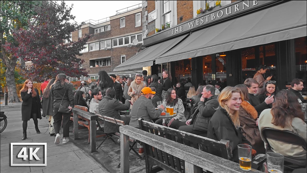 Evening Walk from Westbourne to Bayswater | London’s Pubs, Restaurants & Local Neighbourhood Vibes