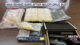 Perquimans County man behind bars following major task force drug bust