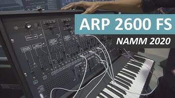 Korg ARP 2600 FS - NAMM 2020