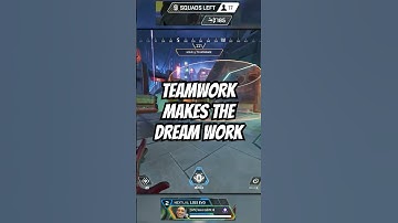 Teamwork makes the Dream Work in Apex Legends #apexlegends #apexlegendsgame #gamingshorts